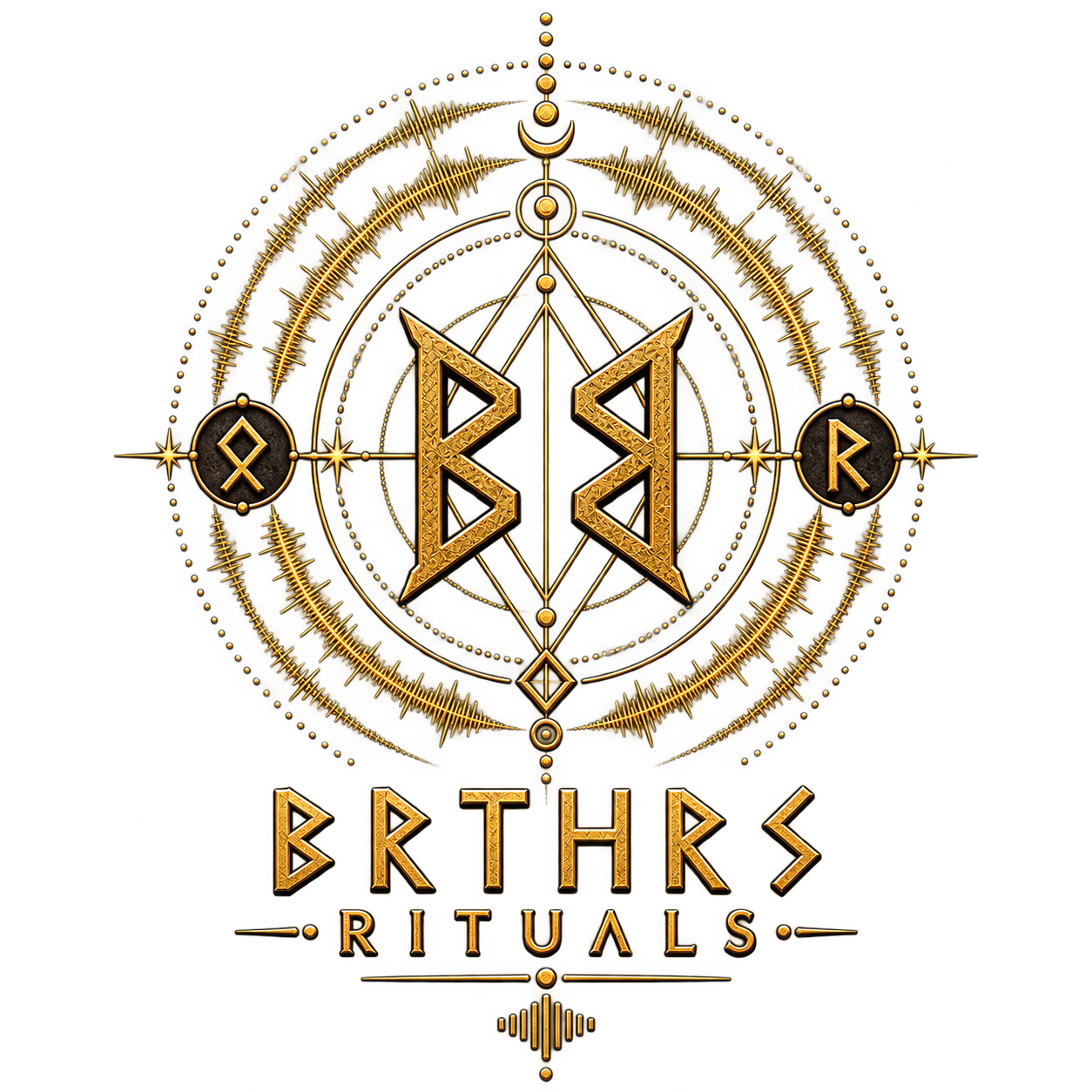 BRTHRS RITUALS emblem and wordmark